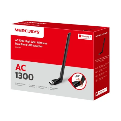 MERCUSYS ασύρματος USB αντάπτορας δικτύου MA30H, AC1300, Dual Band, V.2.0