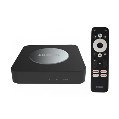 MECOOL TV Box KM2 Plus Google/Netflix certificate 4K  με WiFi USB 2.0 / USB 3.0 2GB RAM και 16GB αποθηκευτικό χώρο με λειτουργικό Android 11.0 και Google Assistant