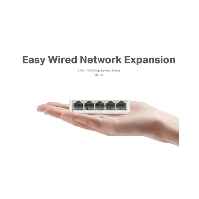 Μεταγωγέας δικτύου Desktop Switch MERCUSYS MS105 5x 10/100 Mbps Ver. 2