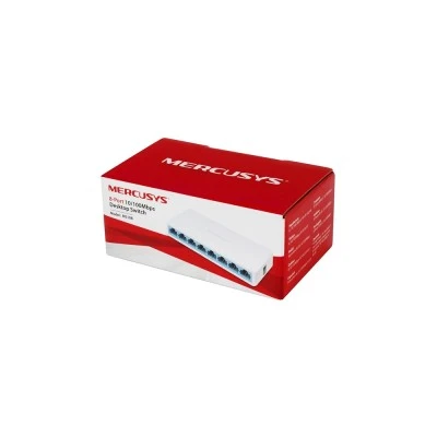 Μεταγωγέας δικτύου Desktop Switch MERCUSYS MS108 8x 10/100 Mbps Ver. 2