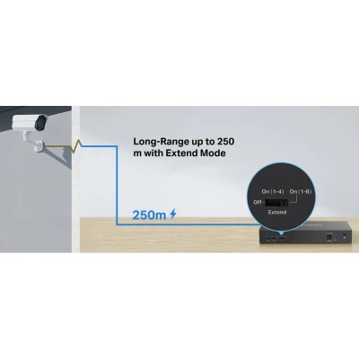 MERCUSYS Desktop Switch MS110CMP, 8x 10/100Mbps PoE+, 2x Gigabit, Ver. 1.0 MERCUSYS Desktop Switch MS110CMP, 8x 10/100Mbps PoE+, 2x Gigabit, Ver. 1.0