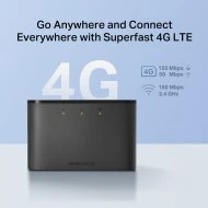 MERCUSYS router MT110, 4G LTE, WiFi 150 Mbps, 2200mAh, Ver. 1.0 MERCUSYS router MT110, 4G LTE, WiFi 150 Mbps, 2200mAh, Ver. 1.0