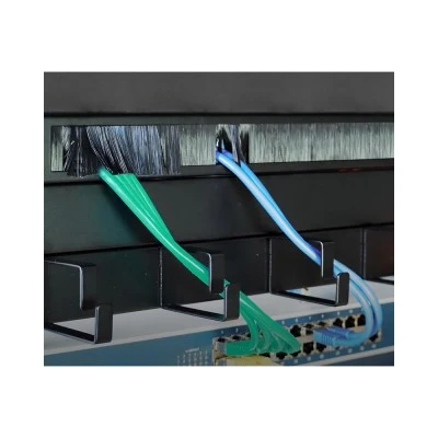 POWERTECH βούρτσα προστασίας για rack NETW-0030, 19"/1U, μεταλλικό, μαύρο POWERTECH βούρτσα προστασίας για rack NETW-0030, 19"/1U, μεταλλικό, μαύρο