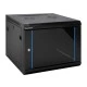 POWERTECH επιτοίχια καμπίνα rack 19" NETW-0038, 600 x 450 x 500mm, 9U