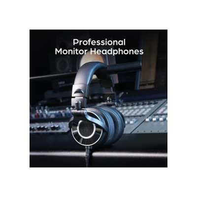 ONEODIO headset Monitor 60, 6.35mm & 3.5mm σύνδεση, Hi-Res, 50mm, μαύρο ONEODIO headset Monitor 60, 6.35mm & 3.5mm σύνδεση, Hi-Res, 50mm, μαύρο