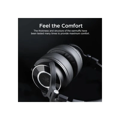 ONEODIO headset Monitor 60, 6.35mm & 3.5mm σύνδεση, Hi-Res, 50mm, μαύρο ONEODIO headset Monitor 60, 6.35mm & 3.5mm σύνδεση, Hi-Res, 50mm, μαύρο