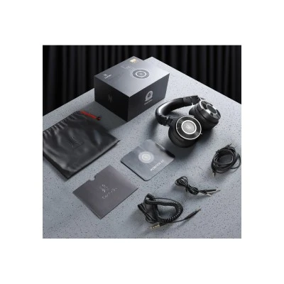 ONEODIO headset Monitor 60, 6.35mm & 3.5mm σύνδεση, Hi-Res, 50mm, μαύρο ONEODIO headset Monitor 60, 6.35mm & 3.5mm σύνδεση, Hi-Res, 50mm, μαύρο