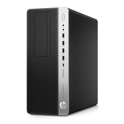 HP PC EliteDesk 800 G4 TWR, Refurbished Grade A Repainted, i5-8600T, 8/256GB SSD, DVD, FreeDOS