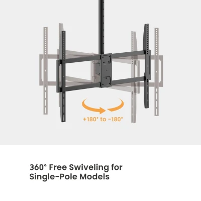 BRATECK βάση τηλεόρασης οροφής PLB-CE1568XL, 50-100", έως 80kg, heavy duty BRATECK βάση τηλεόρασης οροφής PLB-CE1568XL, 50-100", έως 80kg, heavy duty