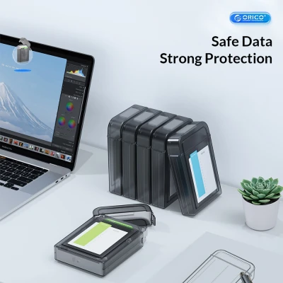 ORICO θήκη προστασίας για 2x 2.5" HDD PPH25, γκρι/διάφανη