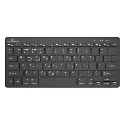 POWERTECH ασύρματο πληκτρολόγιο PT-1153, 2.4GHz & Bluetooth, μαύρο POWERTECH ασύρματο πληκτρολόγιο PT-1153, 2.4GHz & Bluetooth, μαύρο