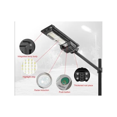 LED ηλιακός προβολέας με αισθητήρα κίνησης 50W με ενδιάμεσο φως 4000K 3500mA IP65