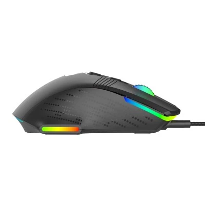 POWERTECH ενσύρματο gaming ποντίκι PT-1274, RGB φως, οπτικό, 12000DPI, μαύρο POWERTECH ενσύρματο gaming ποντίκι PT-1274, RGB φως, οπτικό, 12000DPI, μαύρο