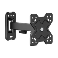 POWERTECH επιτοίχια βάση τηλεόρασης PT-1277, 13-32", έως 20kg, full motion