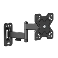 POWERTECH επιτοίχια βάση τηλεόρασης PT-1278, 13-32", έως 20kg, full motion
