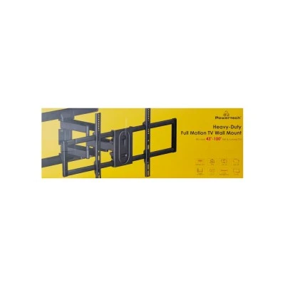 POWERTECH επιτοίχια βάση τηλεόρασης PT-1280, 43-100", έως 60kg, full motion POWERTECH επιτοίχια βάση τηλεόρασης PT-1280, 43-100", έως 60kg, full motion