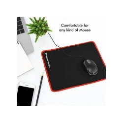 POWERTECH gaming mouse pad PT-1282, 30x25x0.3cm, μαύρο