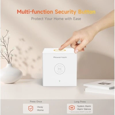 Smart Ασύρματος Συναγερμός POWERTECH PT-1285 WiFi TUYA με RFID