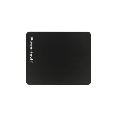 POWERTECH mouse pad PT-1292, 20x18cm, μαύρο POWERTECH mouse pad PT-1292, 20x18cm, μαύρο