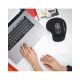 POWERTECH mouse pad PT-1293 με στήριγμα καρπού, 23x19x1.8cm, μαύρο
