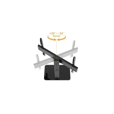 POWERTECH επιτραπέζια βάση τηλεόρασης PT-1328, 37-70", έως 40kg