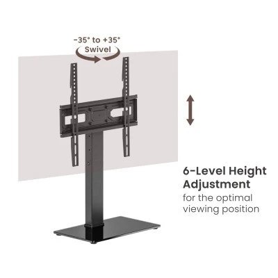 POWERTECH επιτραπέζια βάση τηλεόρασης PT-1445, 32-65", έως 40kg POWERTECH επιτραπέζια βάση τηλεόρασης PT-1445, 32-65", έως 40kg