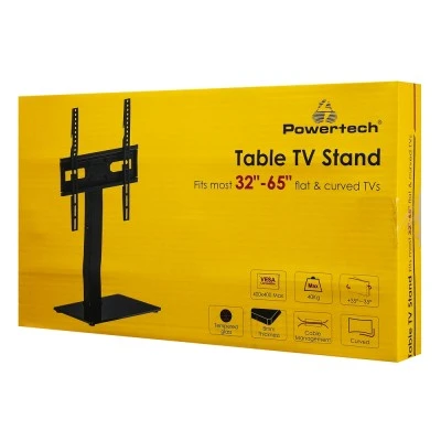 POWERTECH επιτραπέζια βάση τηλεόρασης PT-1445, 32-65", έως 40kg POWERTECH επιτραπέζια βάση τηλεόρασης PT-1445, 32-65", έως 40kg