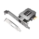POWERTECH κάρτα επέκτασης δικτύου PCIe σε RJ45 PT-1453, 1000Mbps