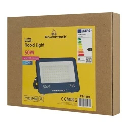 Στεγανός Προβολέας LED 50W με ενδιάμεσο φως 4000K IP66