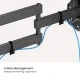 POWERTECH επιτοίχια βάση τηλεόρασης PT-1556, 23-43", έως 30kg, full motion POWERTECH επιτοίχια βάση τηλεόρασης PT-1556, 23-43", έως 30kg, full motion