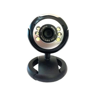 Web Camera POWERTECH PT-509 1.3MP Plug & Play μαύρη με χειροκίνητη εστίαση φακού Web Camera POWERTECH PT-509 1.3MP Plug & Play μαύρη με χειροκίνητη εστίαση φακού