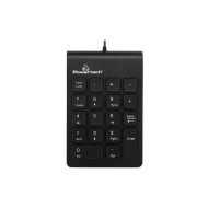 POWERTECH ενσύρματο αριθμητικό πληκτρολόγιο PT-938, USB, μαύρο