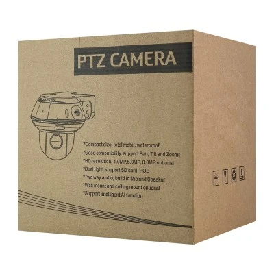 IP PTZ κάμερα ασφαλείας LONGSE PT3DK4XGL500 με ανάλυση 5MP, φακό 3.35-10.05mm, zoom 4x, PoE και στεγανότητα IP66 IP PTZ κάμερα ασφαλείας LONGSE PT3DK4XGL500 με ανάλυση 5MP, φακό 3.35-10.05mm, zoom 4x, PoE και στεγανότητα IP66