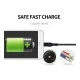 POWERTECH Καλώδιο USB σε Lightning eco round PTR-0082, copper, 1m, μαύρο