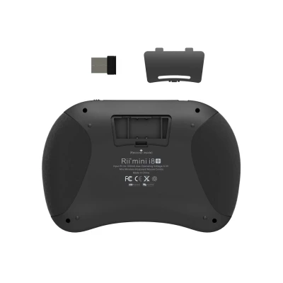 RIITEK Ασύρματο πληκτρολόγιο mini i8+ με touchpad, 2.4GHz, μαύρο