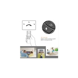 RIITEK τηλεχειριστήριο Mini i25 με πληκτρολόγιο & air mouse, 2.4GHz