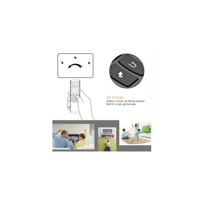RIITEK τηλεχειριστήριο Mini i25 με πληκτρολόγιο & air mouse, 2.4GHz