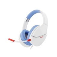 SADES gaming headset SPOWER, 3.5mm σύνδεση, 40mm, multi-platform, λευκό