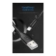 USAMS καλώδιο Lightning σε USB US-SJ266, 2A, 1m, μαύρο USAMS καλώδιο Lightning σε USB US-SJ266, 2A, 1m, μαύρο