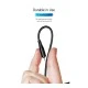 USAMS καλώδιο Lightning σε USB US-SJ266, 2A, 1m, μαύρο USAMS καλώδιο Lightning σε USB US-SJ266, 2A, 1m, μαύρο