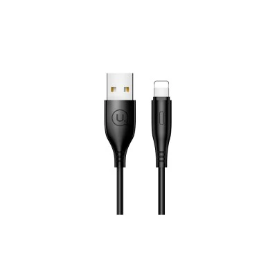 USAMS καλώδιο Lightning σε USB US-SJ266, 2A, 1m, μαύρο USAMS καλώδιο Lightning σε USB US-SJ266, 2A, 1m, μαύρο