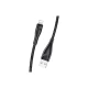 USAMS καλώδιο Lightning σε USB US-SJ391, 10W, 1m, μαύρο