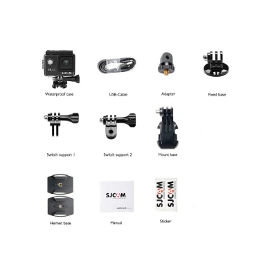 Action Camera SJCAM SJ4000 Air με ανάλυση 4K 16MP με LCD οθ΄΄ονη 2'' αδιάβροχη σε μαύρο χρώμα Action Camera SJCAM SJ4000 Air με ανάλυση 4K 16MP με LCD οθ΄΄ονη 2'' αδιάβροχη σε μαύρο χρώμα