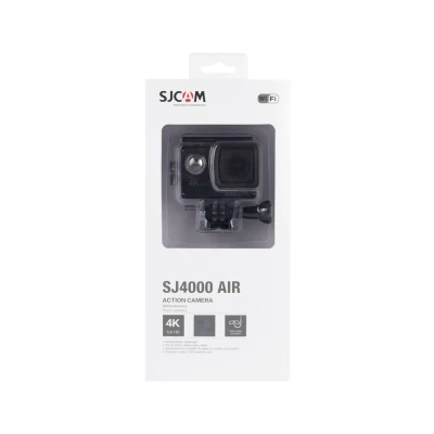 Action Camera SJCAM SJ4000 Air με ανάλυση 4K 16MP με LCD οθ΄΄ονη 2'' αδιάβροχη σε μαύρο χρώμα Action Camera SJCAM SJ4000 Air με ανάλυση 4K 16MP με LCD οθ΄΄ονη 2'' αδιάβροχη σε μαύρο χρώμα