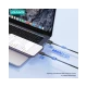 USAMS καλώδιο Lightning σε USB US-SJ694, 2.4A, 480Mbps, 2m, λευκό