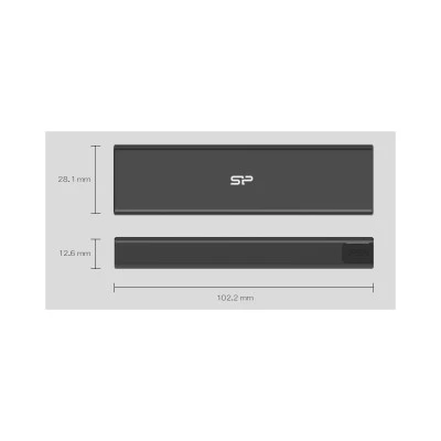 SILICON POWER θήκη για M.2 PCIe NVMe/SATA SSD PD60, tool free, 10Gbps, μαύρη SILICON POWER θήκη για M.2 PCIe NVMe/SATA SSD PD60, tool free, 10Gbps, μαύρη