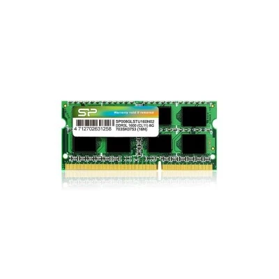 Silicon Power Μνήμη 8GB DDR3L SODimm, PC3L 12800, 1600MHz, CL11, 1.35v