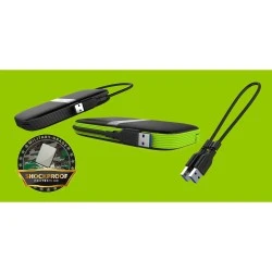 Silicon Power Εξωτερικός σκληρός δίσκος HDD Armor A60 1TB USB 3.2 μαύρος IPX4