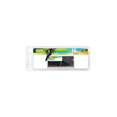 Silicon Power μνήμη DDR4 SODimm SP016GBSFU266X02, 16GB, 2666MHz, CL19 Silicon Power μνήμη DDR4 SODimm SP016GBSFU266X02, 16GB, 2666MHz, CL19