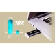 SILICON POWER USB Flash Drive Blaze B02, 16GB, USB 3.2 Gen 1, Black
